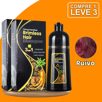 [COMPRE 1 LEVE 3] Shampoo Brimless Botânico Natural 3 em 1 (Dura Até 6 Meses!) + BRINDE Especial