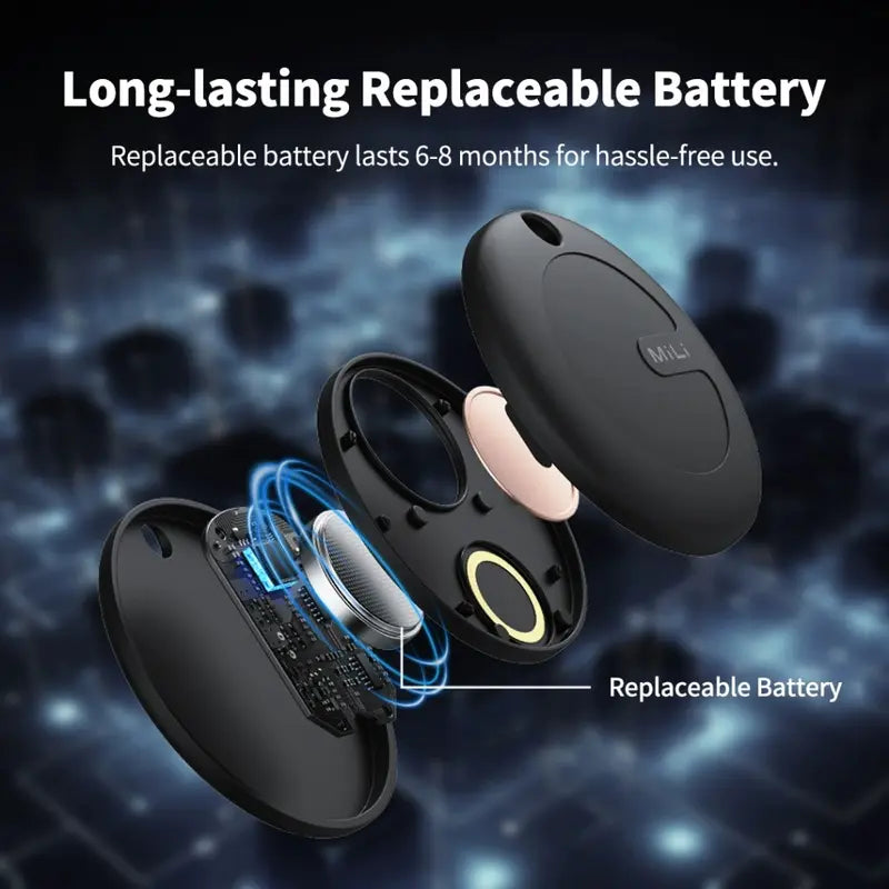 (COMPRE 1  LEVE 3) Rastreador de Bagagem TAG ITAG Mala Anti-Perda Mini Localizador Chaveiro GPS