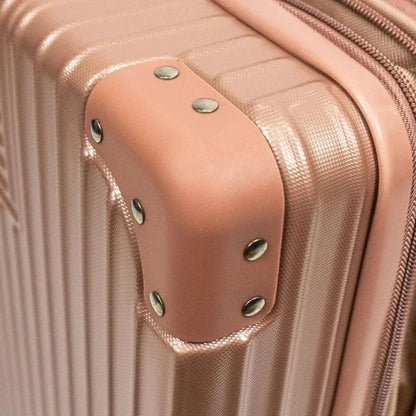 2 Malas Bordo Viagem + Frasqueira | Cadeado Numérico | Padrão ANAC | Rodinhas 360° |