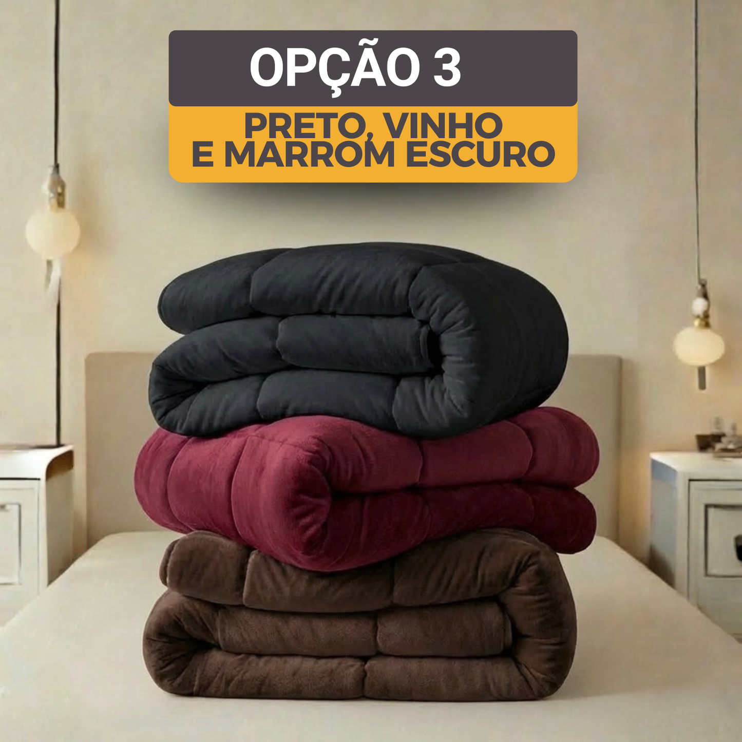 [COMPRE 1, LEVE 3] MellowSoft™ Edredom Premium Algodão Turco - Conforto de Hotel 5 Estrelas