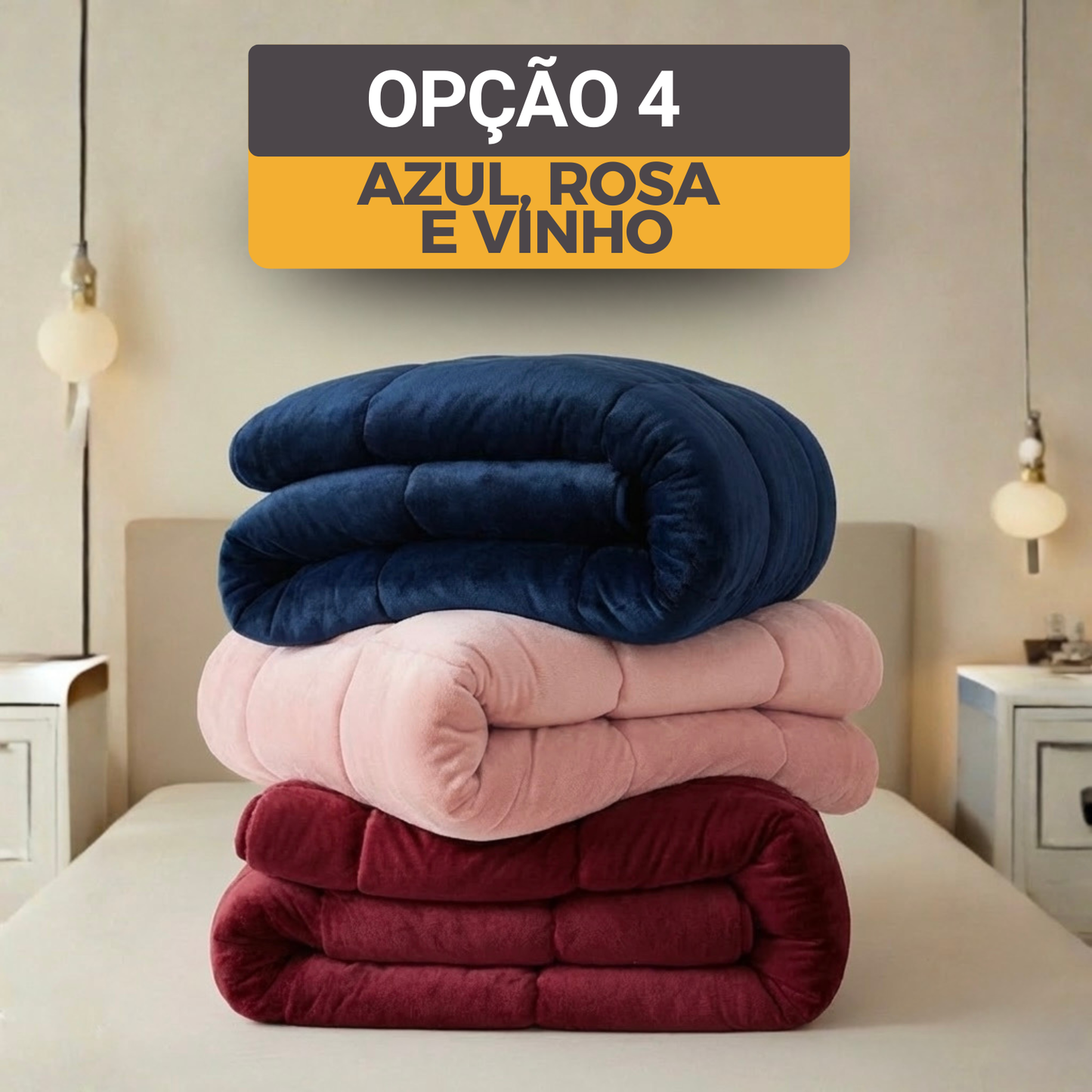 [COMPRE 1, LEVE 3] MellowSoft™ Edredom Premium Algodão Turco - Conforto de Hotel 5 Estrelas