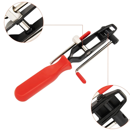 Alicate de Braçadeira Automotivo – Para Juntas Homocinéticas, Mangueiras e Clipes de Combustível