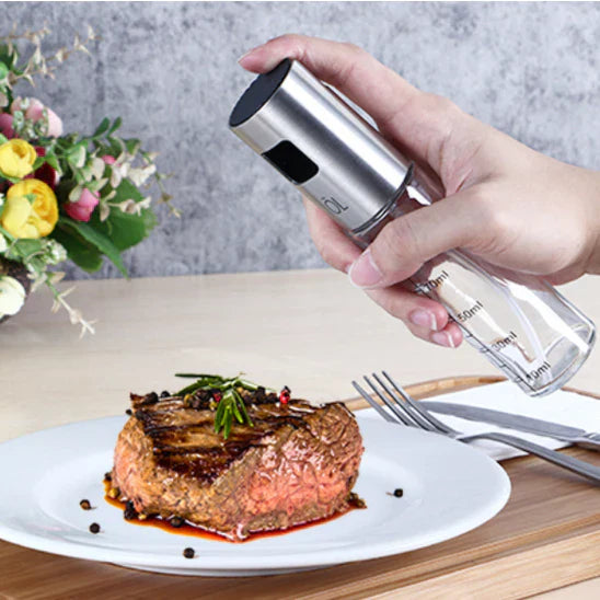 Borrifador de Azeite Culinário Reutilizável 100ml - Compre 1 Leve 3