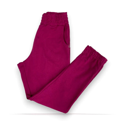 Calça Jogger Feminina de Moletom Grosso para Inverno