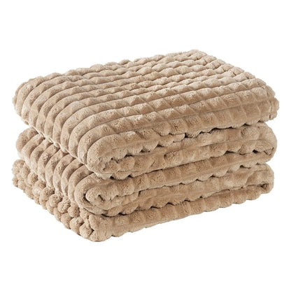 Cobertor Grosso Queen Fluffy Aveludado 320g/m²