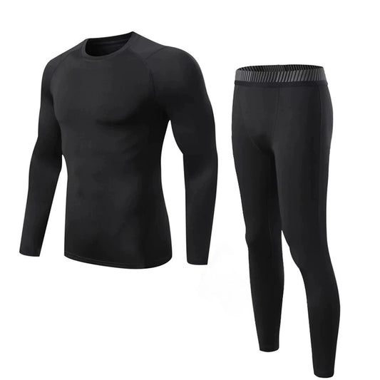 Kit Segunda Pele Masculina Térmica com Calça e Camisa