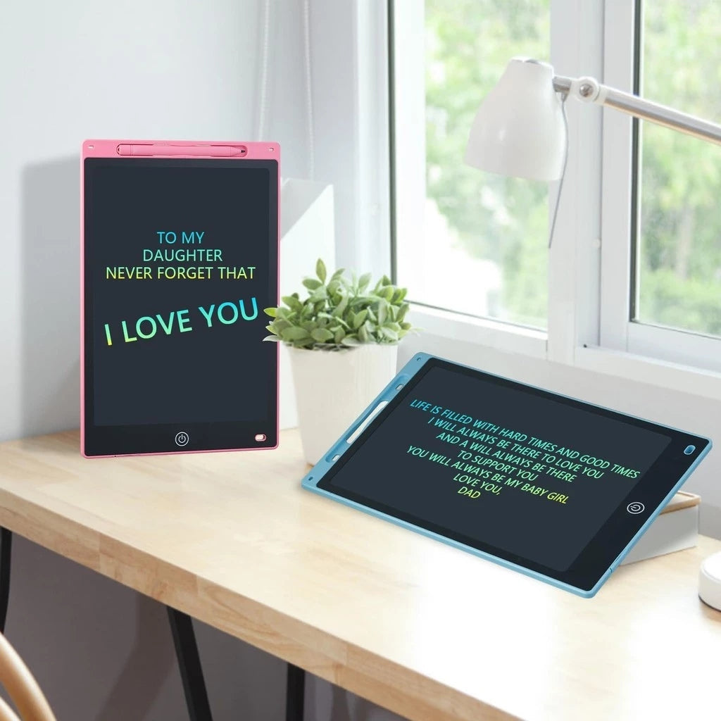 Prancheta Eletrônica de Escrita LCD Infantil – Lousa Digital para Desenho e Anotações