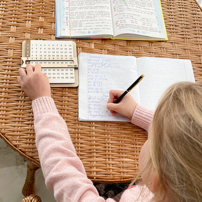 Quadro Montessori de Multiplicação em Madeira – Brinquedo Educativo de Matemática para Crianças